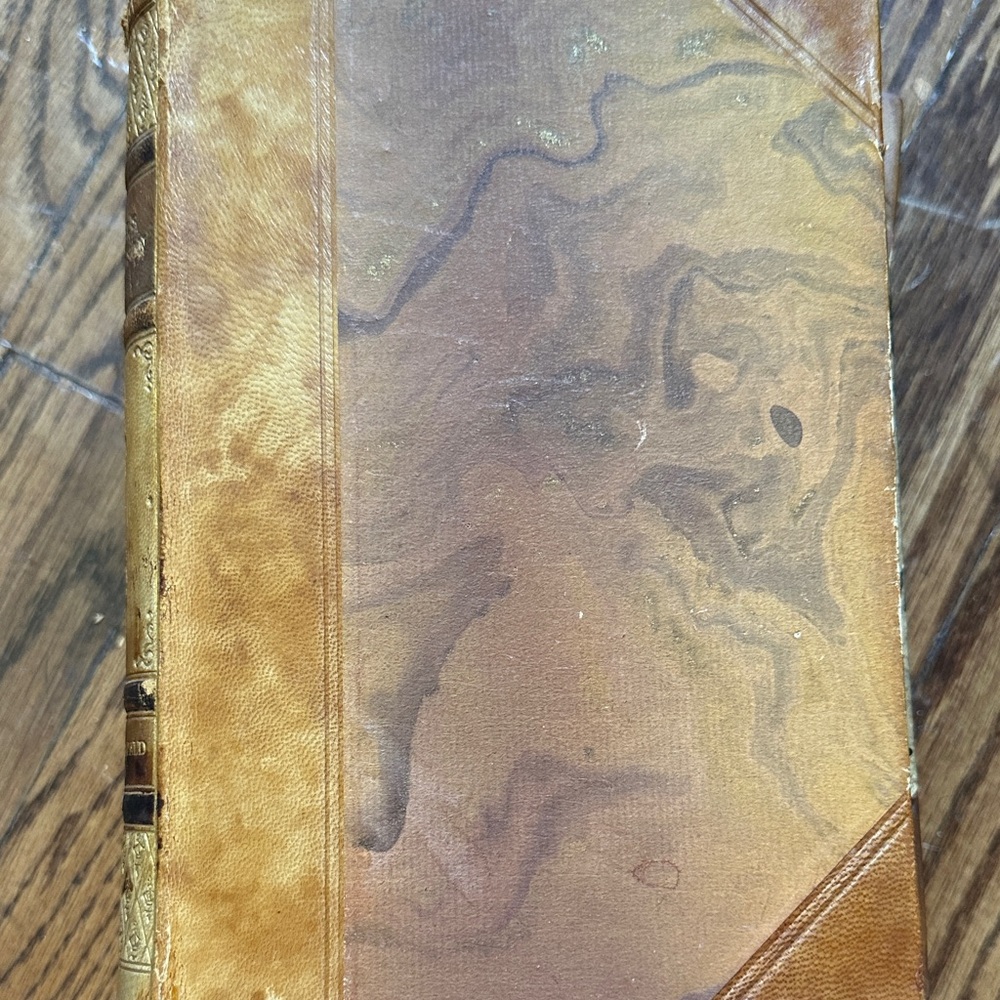 Vintage Leather Bound Book